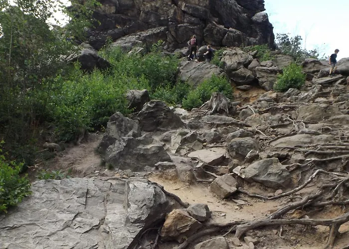 アパート Harzhaus Gartenblick Wienrode